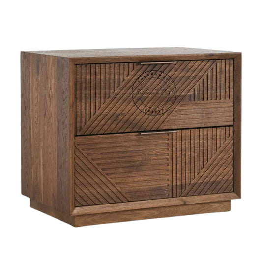 Arisa Bedside, which is made from sheesham wood, is an excellent choice for interior design and home decor. suitable for bedroom  furniture