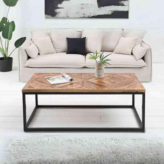 Athena Center Table, which is made from mango wood, is an excellent choice for interior design and home decor. suitable for living room and office furniture