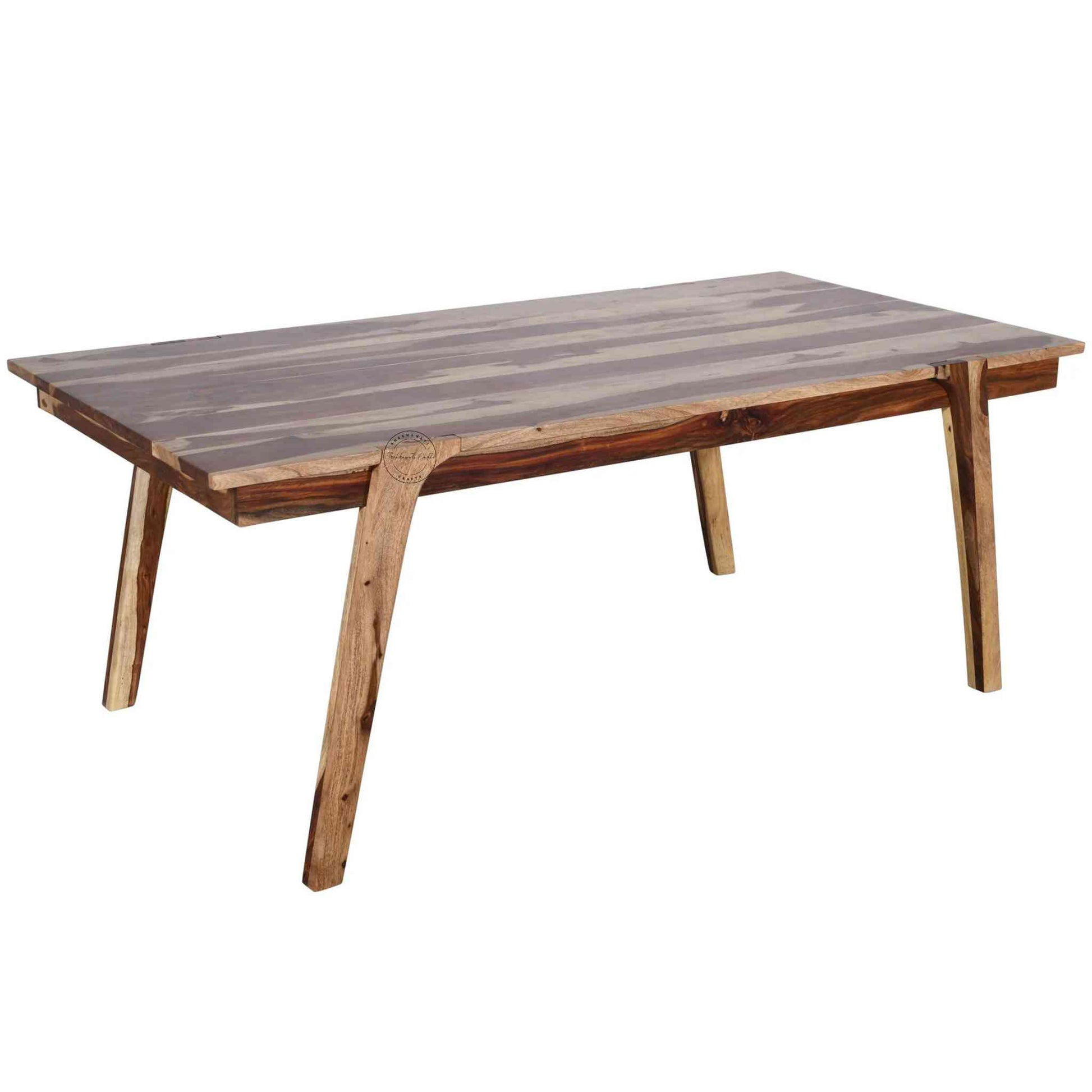 Ava Dining table, made from sheesham wood, is an excellent choice for interior design and home decor. suitable for kitchen, dining and office furniture