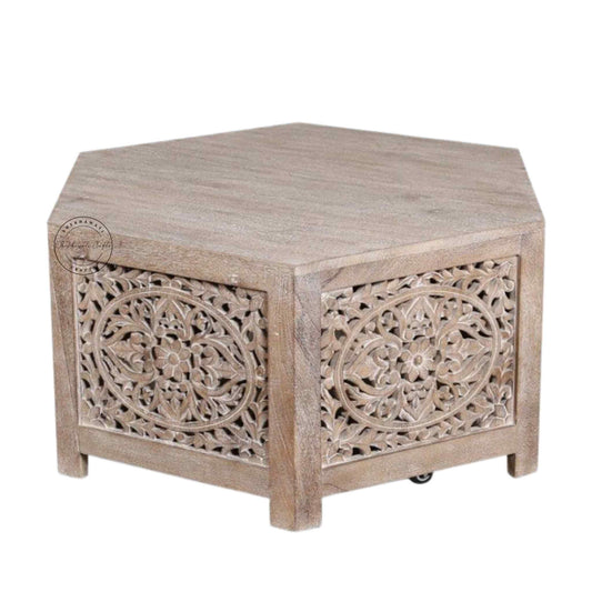 Avian Coffee Table, which is made from, mango wood, is an excellent choice for interior design and home decor. suitable for living room and office