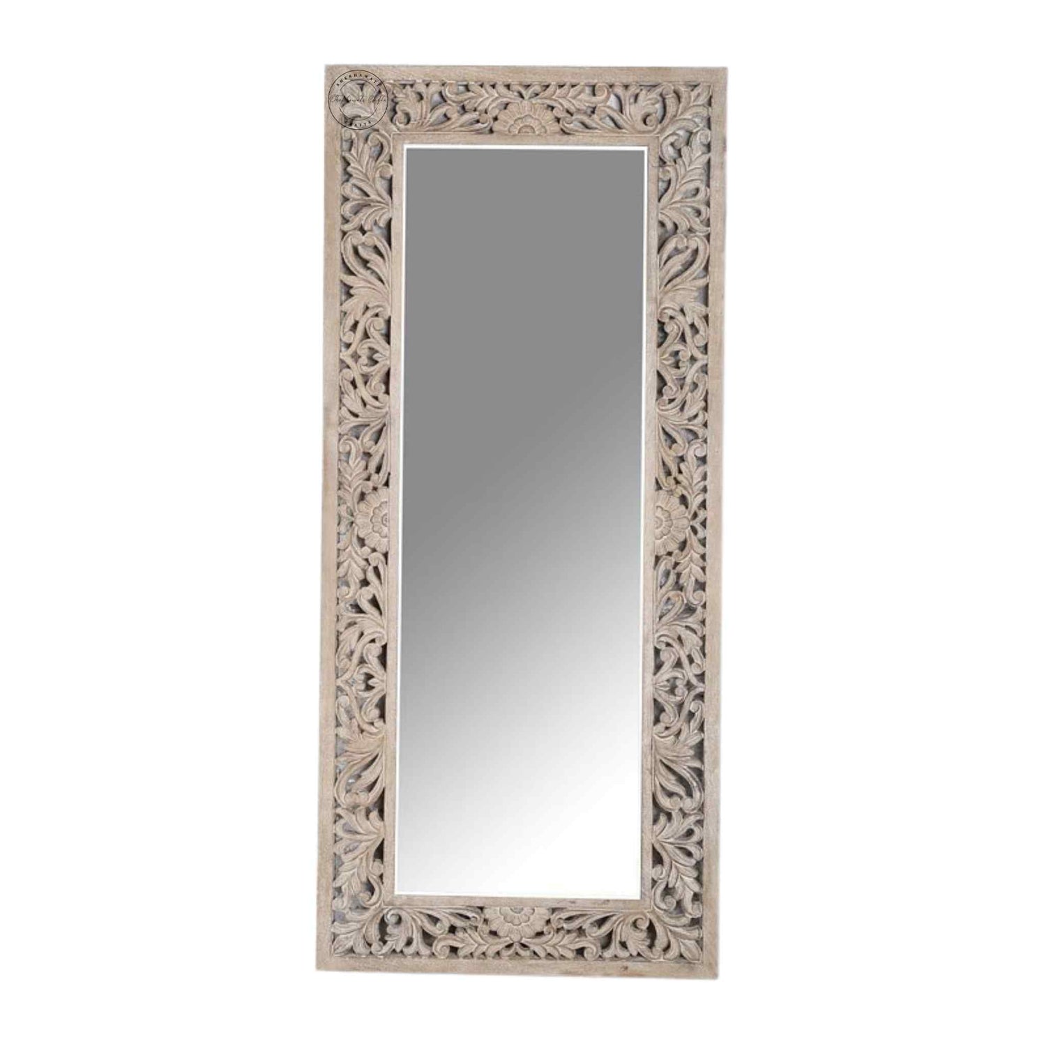 Avian Mirror Frame, which is made from, mango wood, is an excellent choice for interior design and home decor. suitable for any space