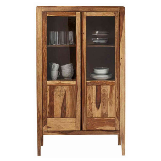 Dove Crookery Cabinet, made from sheesham wood, is an excellent choice for interior design and home decor. suitable for home and kitchen furniture