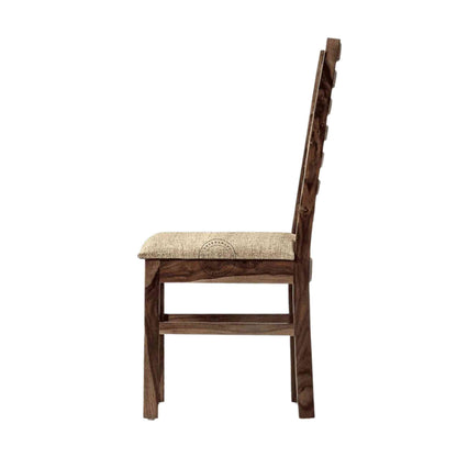 Givan High Back Chair, which is made from sheesham wood, is an excellent choice for interior design and home decor. suitable home and office furniture