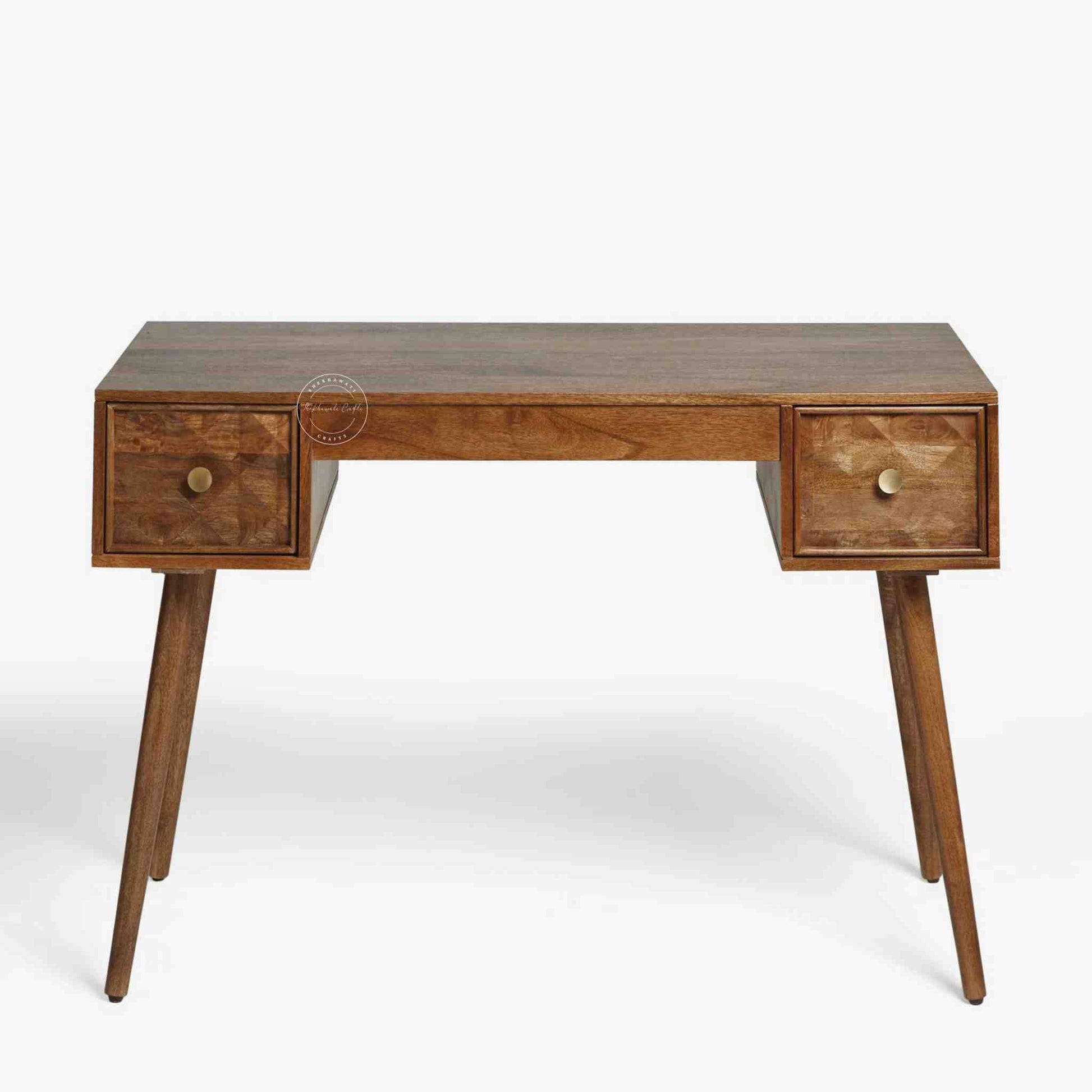 Lucco Mango Wood Study Table - Shekhawati Crafts