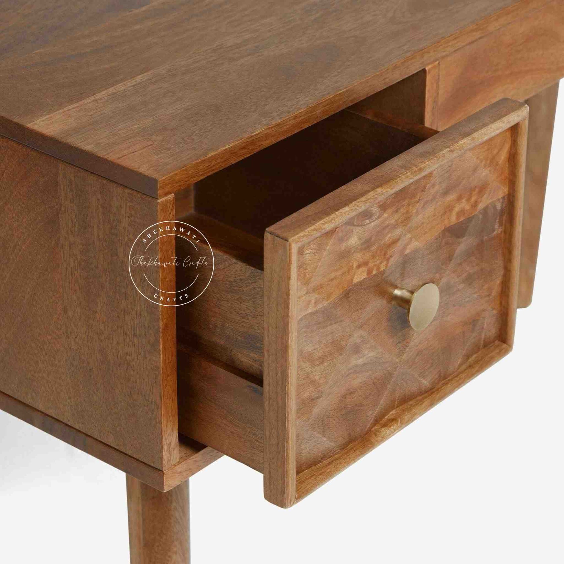 Lucco Mango Wood Study Table - Shekhawati Crafts