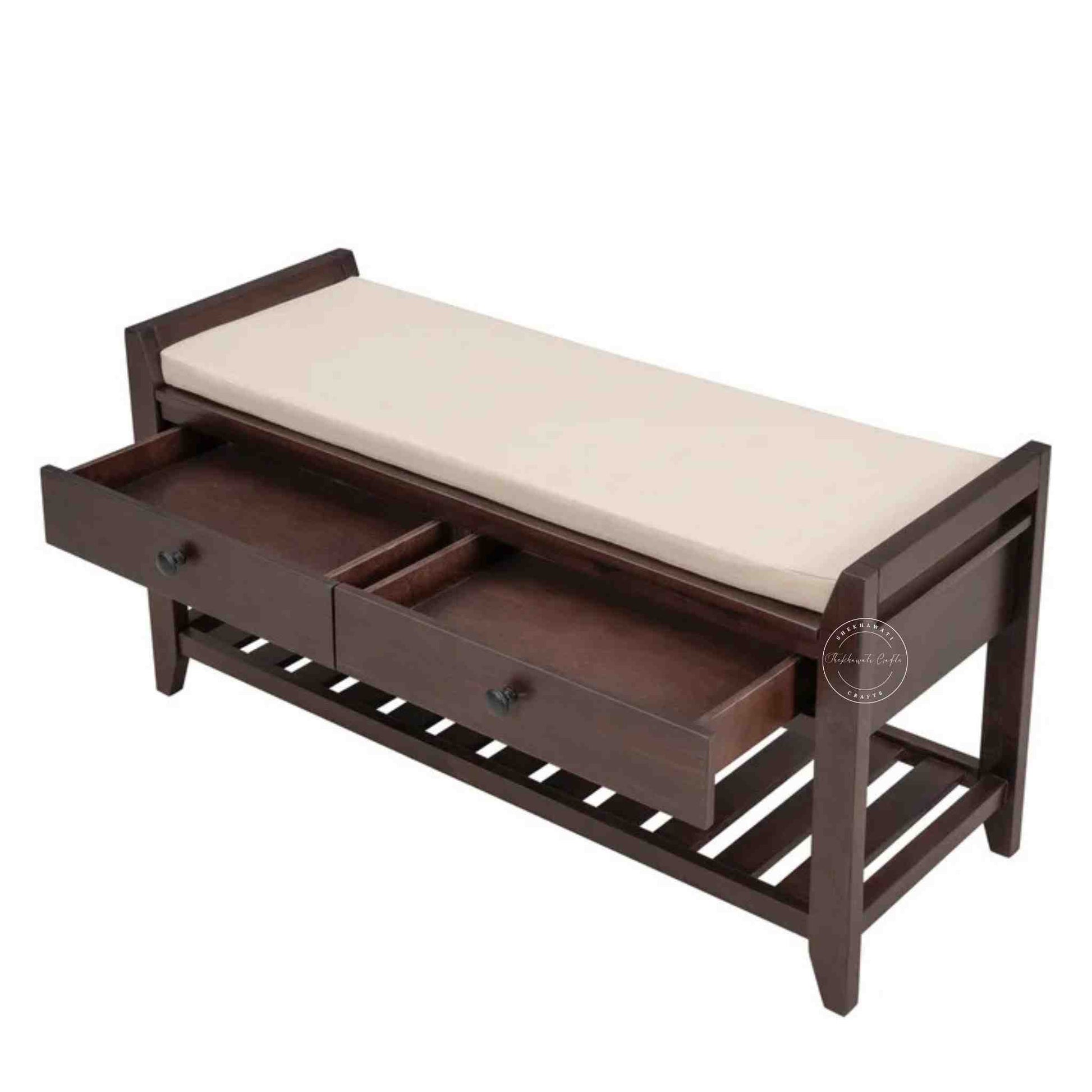 Lyla Storage Bench - Shekhawati Crafts