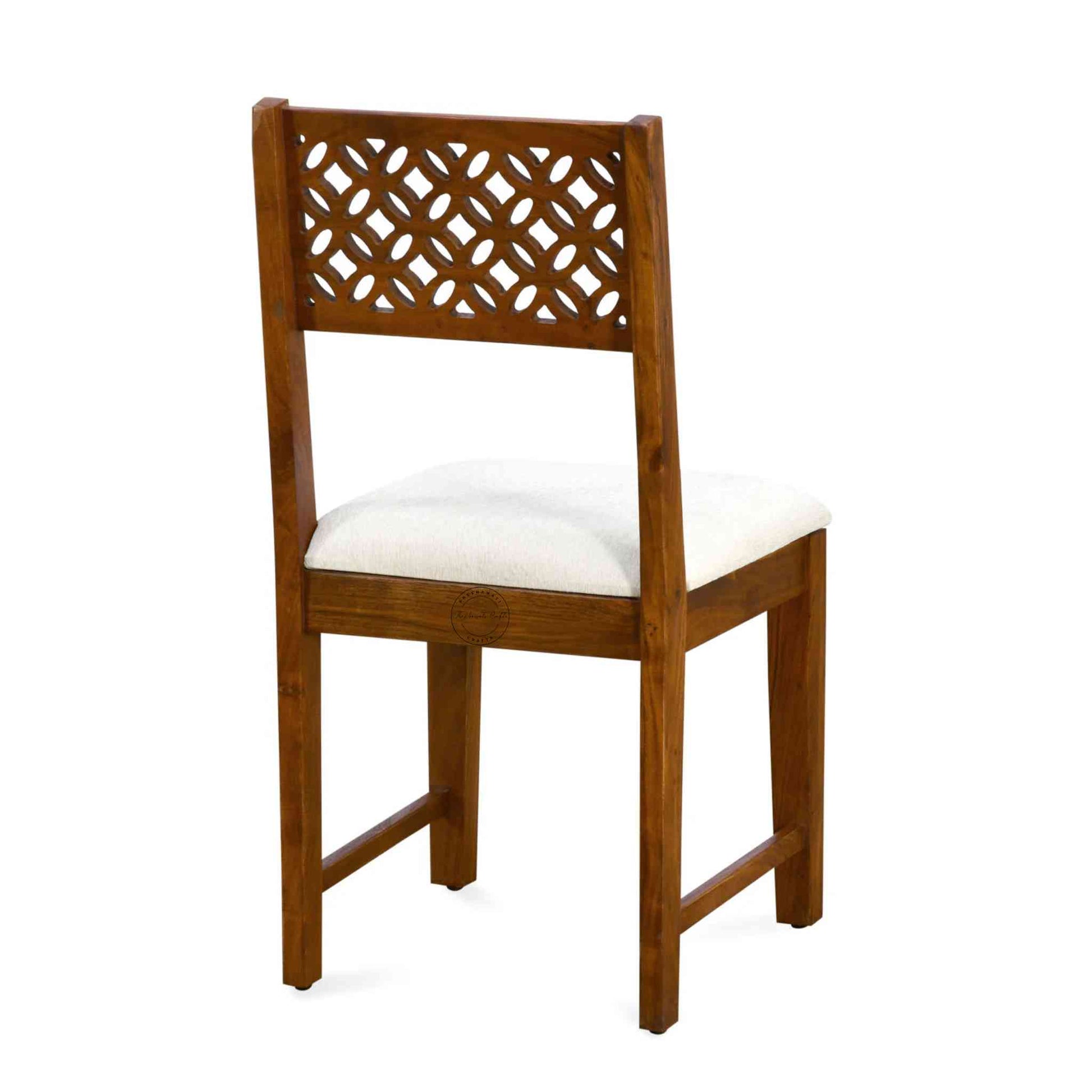 Mirra Chair, made from sheesham wood, is an excellent choice for interior design and home decor. suitable for home and office furniture