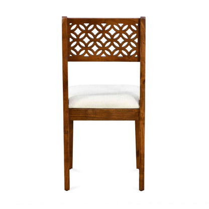 Mirra Chair, made from sheesham wood, is an excellent choice for interior design and home decor. suitable for home and office furniture