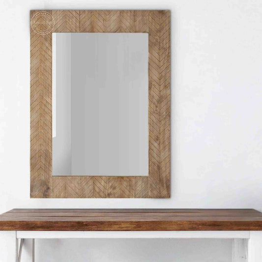 Sasimo Mirror Frame - Shekhawati Crafts