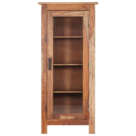 Sivom Mini Tower Cabinet, made from sheesham wood, is an excellent choice for interior design and home decor. suitable for kitchen furniture